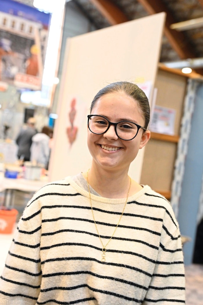 Ivi (13) aus Villach: Es ist spannend, die verschiedenen Berufe zu sehen, kennenzulernen und ...