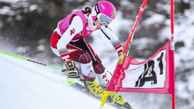 Barbara Aigner, who was world champion in giant slalom in 2021, retired before the Paraski World Championships, which start on February 2 in Maribor. (Bild: GEPA/GEPA pictures)