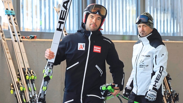 Vincent Kriechmayr picked up his skis again: World Championships approaching. (Bild: Birbaumer Christof)