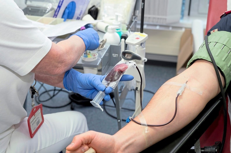 In a stem cell donation, blood is taken and the donor's cells are filtered out. (Bild: Molnar Attila/Attila Molnar)