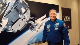 US-Astronaut Terry Virts präsentiert seine Bilder in Graz (Bild: Jauschowetz Christian)