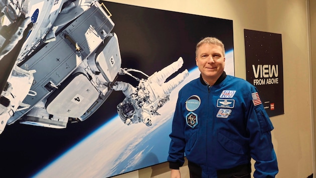 US-Astronaut Terry Virts präsentiert seine Bilder in Graz (Bild: Jauschowetz Christian)