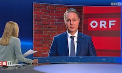 Andreas Babler im ORF-Interview am Freitagabend.