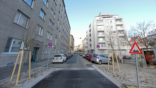 The terrible crime took place in this residential area. (Bild: Bartel Gerhard/Krone KREATIV)