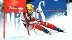 Der „Herminator“ bei der Heim-WM in St. Anton 2001 (Bild: GEPA)