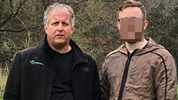 Gene Follin mit seinem Sohn Jared. Der Pensionist hatte 952 Ordner mit kinderpornografischem ...