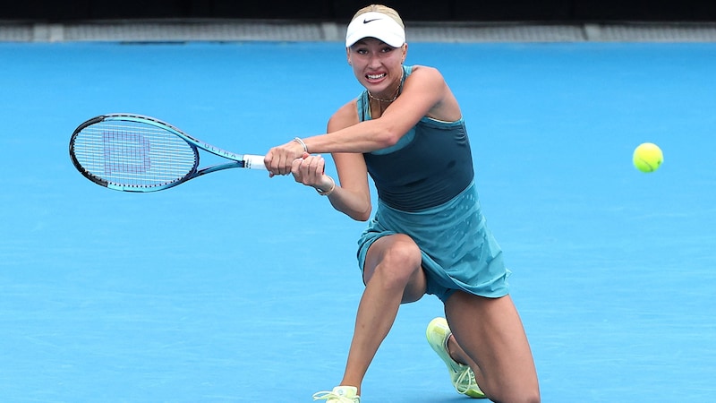 Anastasia Potapova bei den Australian Open (Bild: AFP/APA/Martin KEEP)