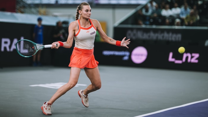 One of the stars of the Upper Austria Ladies: Ukrainian Dayana Yastremska.