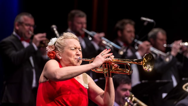 Gunhild Carling not only plays the trumpet and trombone, but also masters numerous other instruments. (Bild: LBB)