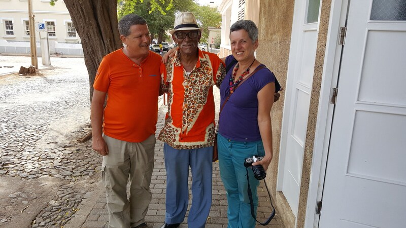 Klaus Zimmermann, Gerda Frick and Bitori Nha Bibinha. (Bild: Bergauer Rubina)