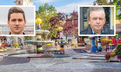 Hochspannung in Zwettl: Wahlsieger Alex Leutgeb (li.) fordert Arbeitsbereiche, in denen sich ...