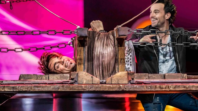 The magical brothers have played to sold-out audiences in Salzburg four times. Now the duo are heading to the USA. "It will be something very special," they say happily. (Bild: Sebastian Drüen)