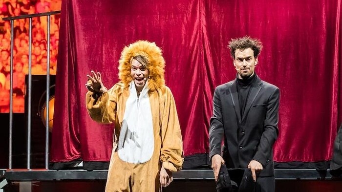 Zwei Star-Magier, die auch über sich selbst lachen können: Chris und Andreas Ehrlich wissen ihr ...