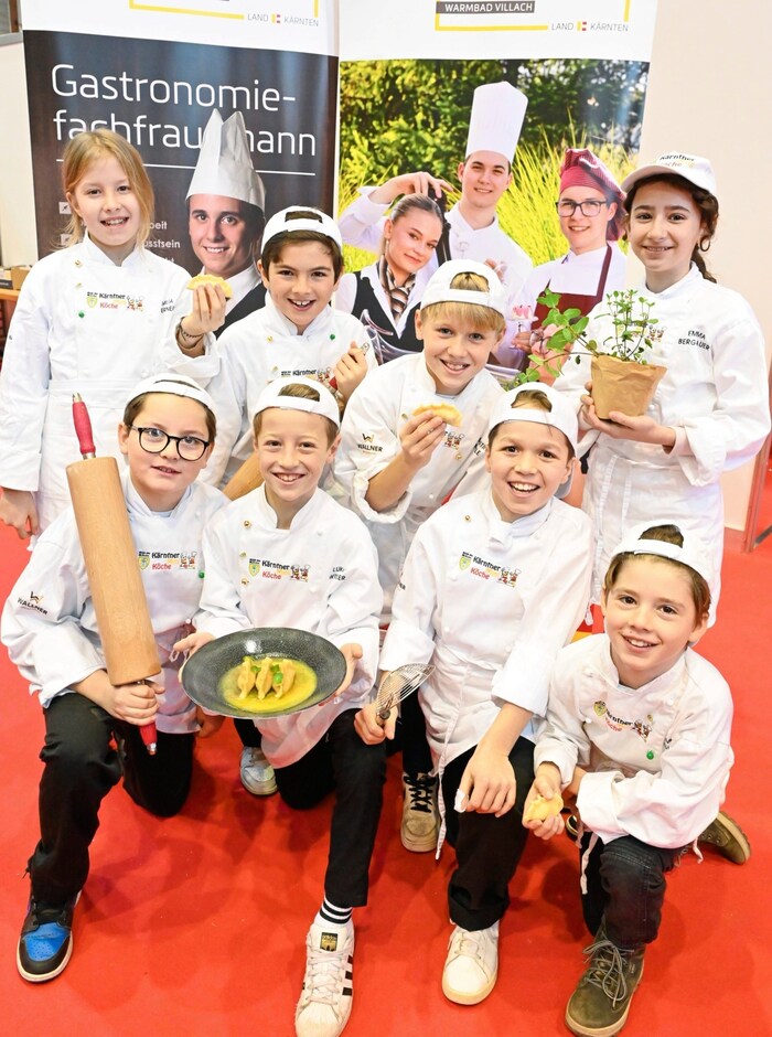 Der Klub der Mini Köche in Kärnten bringt den Beruf sogar schon den jüngsten bei!