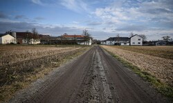 Fotos dieses Feldwegs gingen um die Welt, er war Schauplatz einer der schlimmsten Tragödien in ...