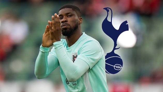 Kevin Danso unterschreibt bei Tottenham Hotspur. (Bild: GEPA/GEPA pictures, Tottenham Hotspur)