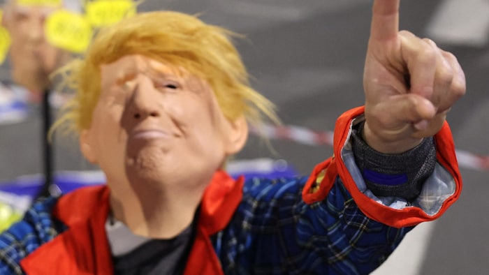 Donald Trump ist als ein enger Verbündeter Netanyahus (r.) bekannt, der wegen Israels ...