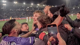 Die Austria zelebrierte den Einzug ins Cup-Halbfinale! (Bild: FK Austria Wien)