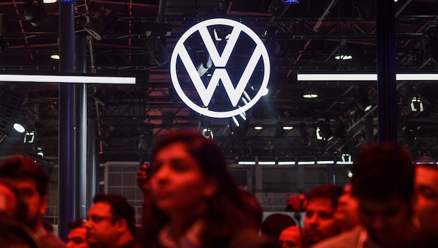 The tax dispute is jeopardizing VW investments in India. (Bild: AFP )