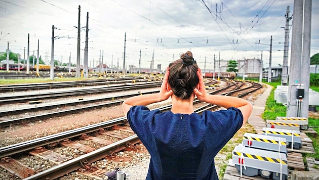 Noise plagues many residents at the shunting yard in Graz-Gösting (Bild: Pail Sepp/Sepp Pail)