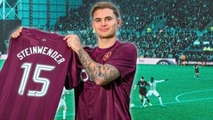 Michael Steinwender wechselte zu Heart of Midlothian nach Schottland. (Bild: Heart of Midlothian)