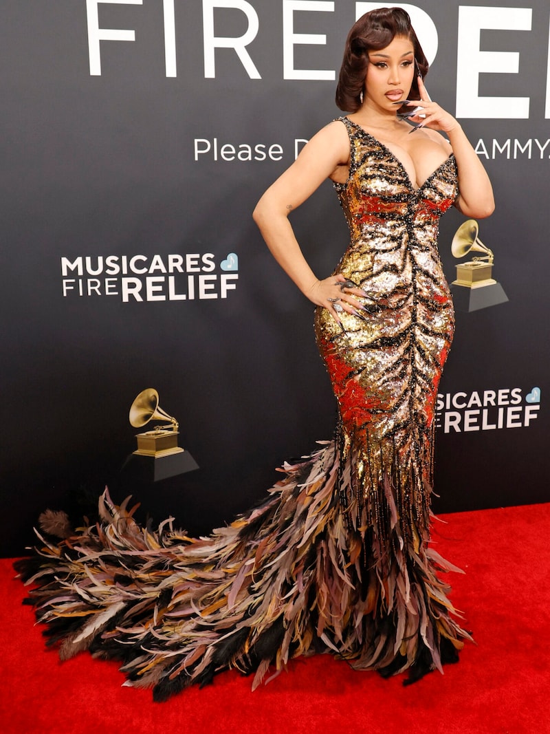 Cardi B (Bild: APA/Getty Images via AFP/GETTY IMAGES/Frazer Harrison)