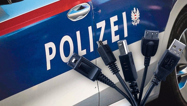 Ladekabel als Peitsche gegen Kinder eingesetzt – die Polizei ermittelt. (Bild: Krone KREATIV/haitaucher39 – stock.adobe.com Daniel Scharinger)