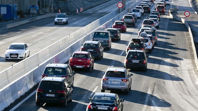 Vacation shift change at the Bludenz bypass. (Bild: Mathis Fotografie)