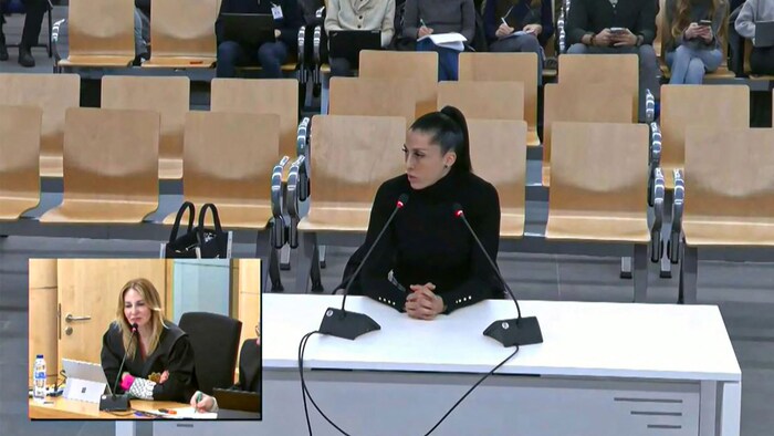 Jennifer Hermoso sagte vor Gericht aus.