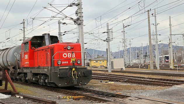 Lärm vom Verschubbahnhof im Norden von Graz lässt viele Anrainer verzweifeln. (Bild: Jauschowetz Christian)