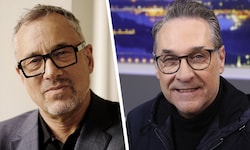 Peter Tappler gegen HC Strache (re.)