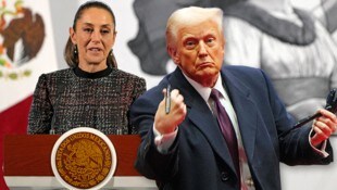 Trump und Claudia Sheinbaum führten „ein gutes Gespräch“.