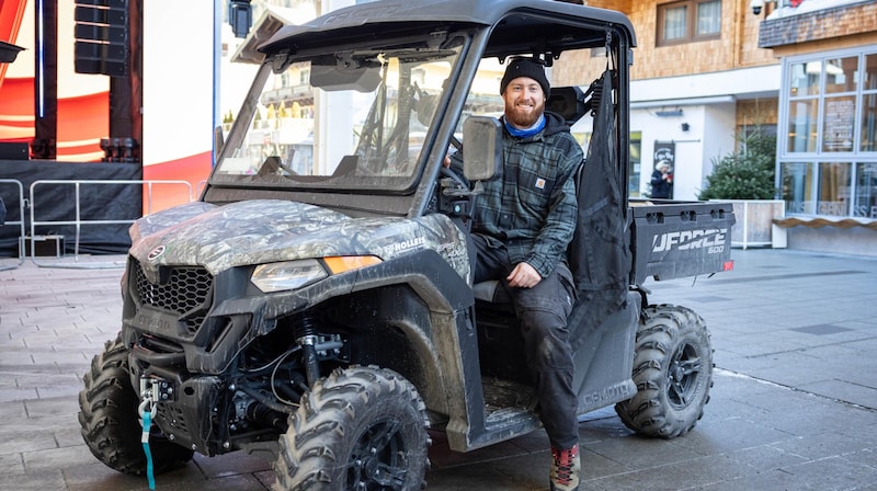 Raphael Suntinger werkelte bis am Montagabend (Bild: urbantschitsch mario)