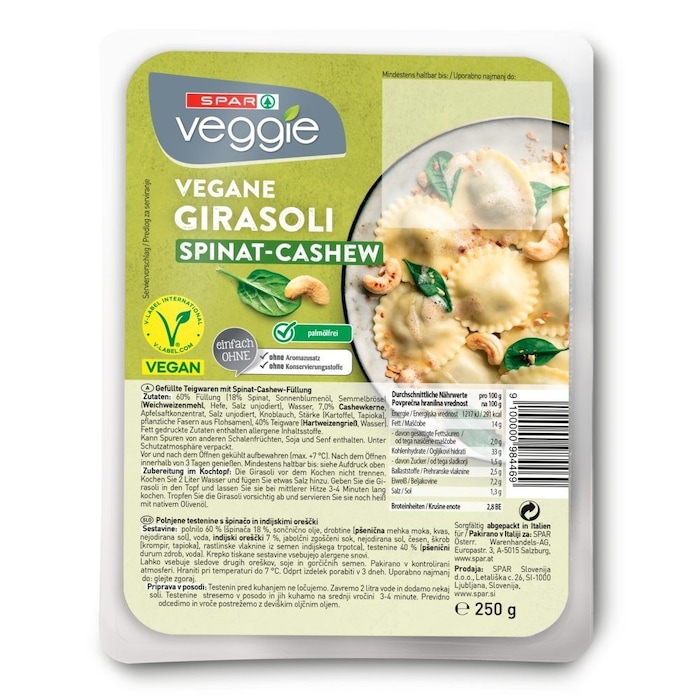 Spar is recalling these vegan dumplings.