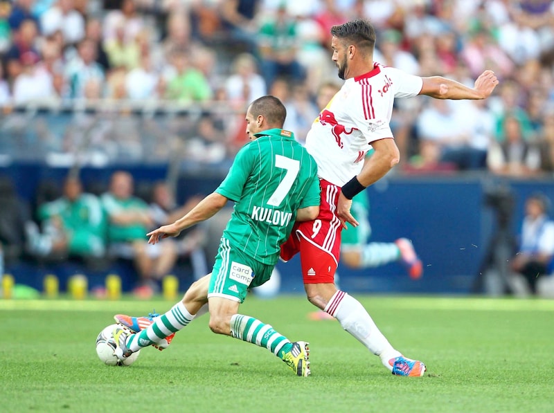 Maierhofer spielte mit und gegen Stefan Kulovits, heute sind sie Freunde. (Bild: GEPA/GEPA pictures)