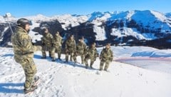 Das Bundesheer ist bei der Ski-WM in Saalbach im Einsatz. (Bild: Birbaumer Christof)