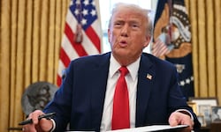 Mehr als einen Monat nach seiner Angelobung bleiben Proteste gegen Donald Trump aus.