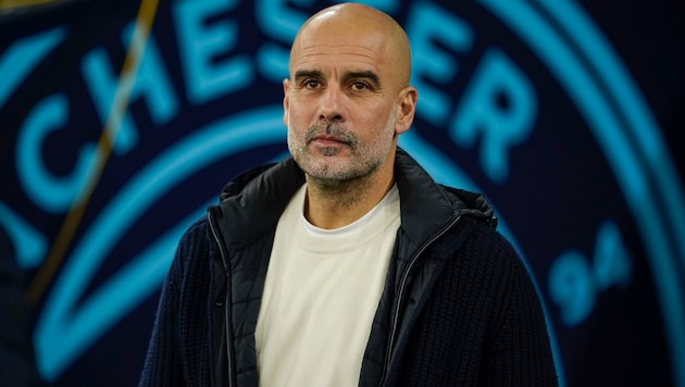 Pep Guardiola (Bild: Copyright 2025 The Associated Press. All rights reserved)