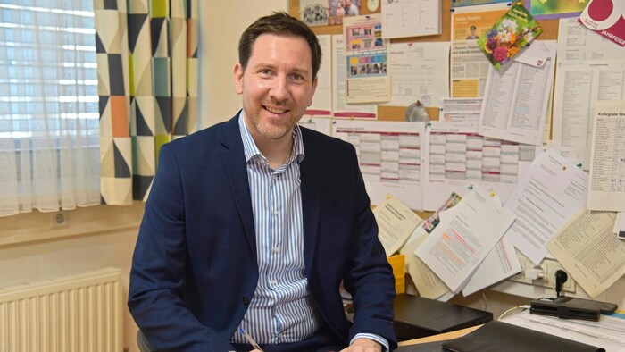 „Die Schule muss sich weiterentwickeln“, sagt Direktor Markus Neuhold. 