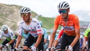 Felix Großschartner (r.) steht beim besten Team der Welt unter Vertrag. (Bild: GEPA)