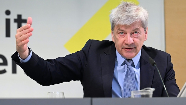 RBI-Vorstandsvorsitzender Johann Strobl (Bild: APA/HELMUT FOHRINGER)