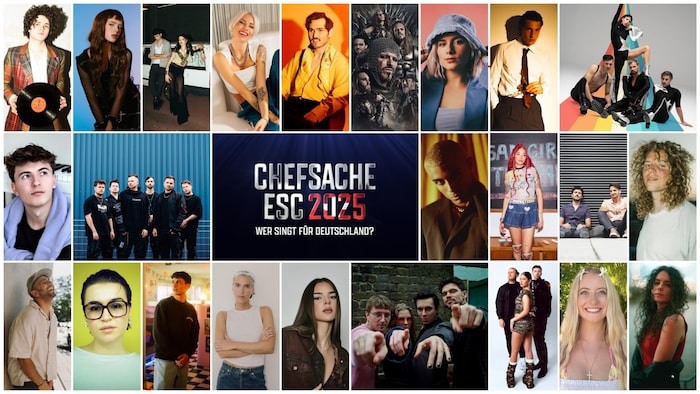 24 acts will compete in several shows for the favor of Stefan Raab and the audience. Who will ultimately go to the 69th Song Contest for Germany?