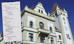 Im Büro des Hietzinger Bezirkchefs passierte der peinlich Fauxpas.