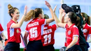 Großer Jubel bei Österreichs Hockey-Frauen