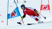 Der Kärntner Thomas Grochar fällt um Medaillenentscheidungen im Super-G und in der ...