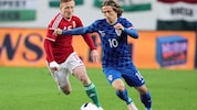 Kleinheisler „verfolgte“ bei der EM 2016 in Frankreich Stars wie Luka Modric.