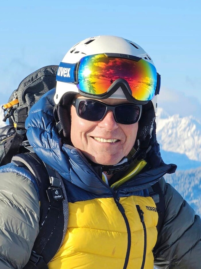 Snowbike-Hersteller Harald Brenter