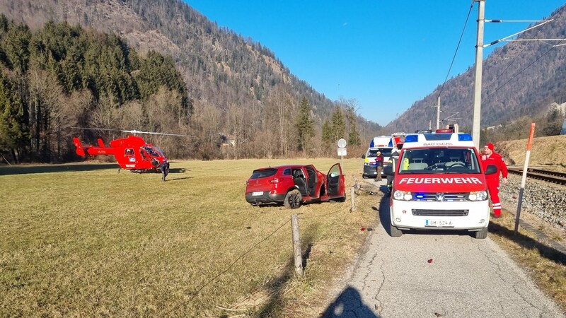 The scene of the accident (Bild: FF Bad Ischl)