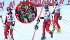 Österreich bleibt im Parallelbewerb medaillenlos - Italien jubelt über Gold (Bild: Krone KREATIV/GEPA pictures)