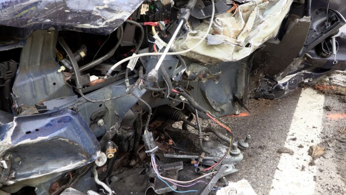 Totalschaden? Der Sachschaden an den Pkw war jedenfalls erheblich.